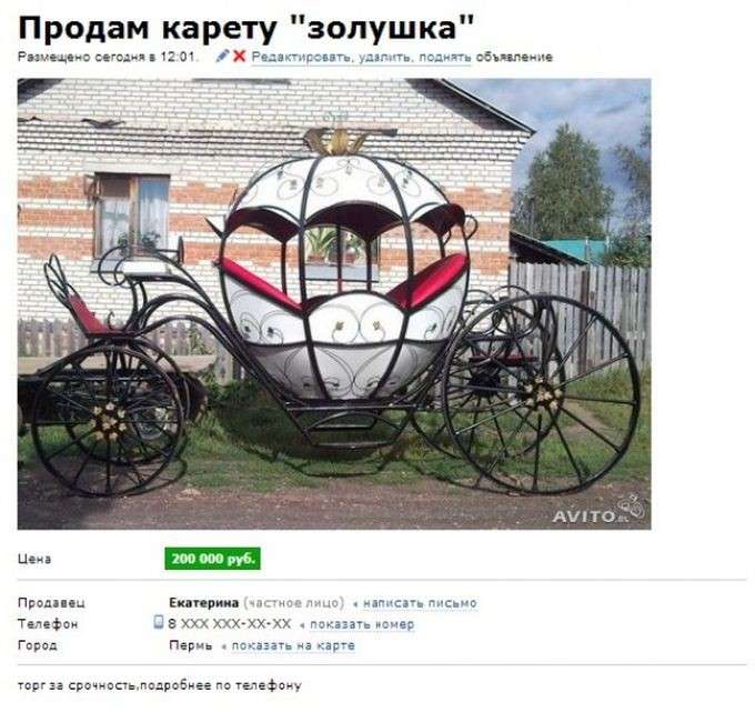 27 найкращих оголошень з Авіто (27 фото)