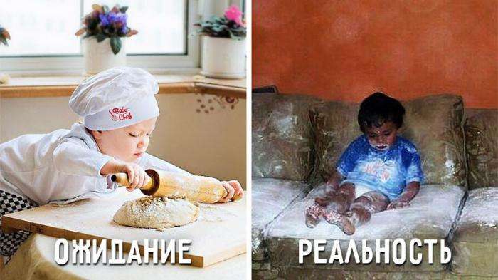 Виховання дітей: очікування і реальність (9 фото)