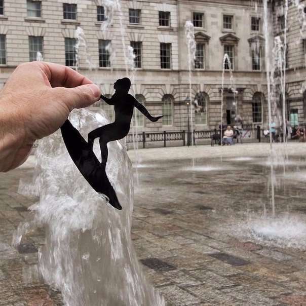 Художник Rich McCor спочатку шукає підходящий обєкт для кадру (9 фото)