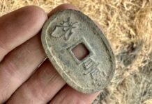 Рідкісна японська монета XIX століття знайдена на місці золотовидобування в Австралії