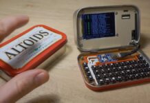 Altoids-кібердека: Як один майстер перетворив залізницю для м’ятних цукерок на повноцінний комп’ютер