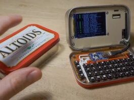 Altoids-кібердека: Як один майстер перетворив залізницю для м’ятних цукерок на повноцінний комп’ютер